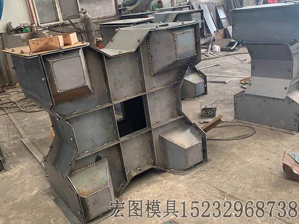 防浪石模具